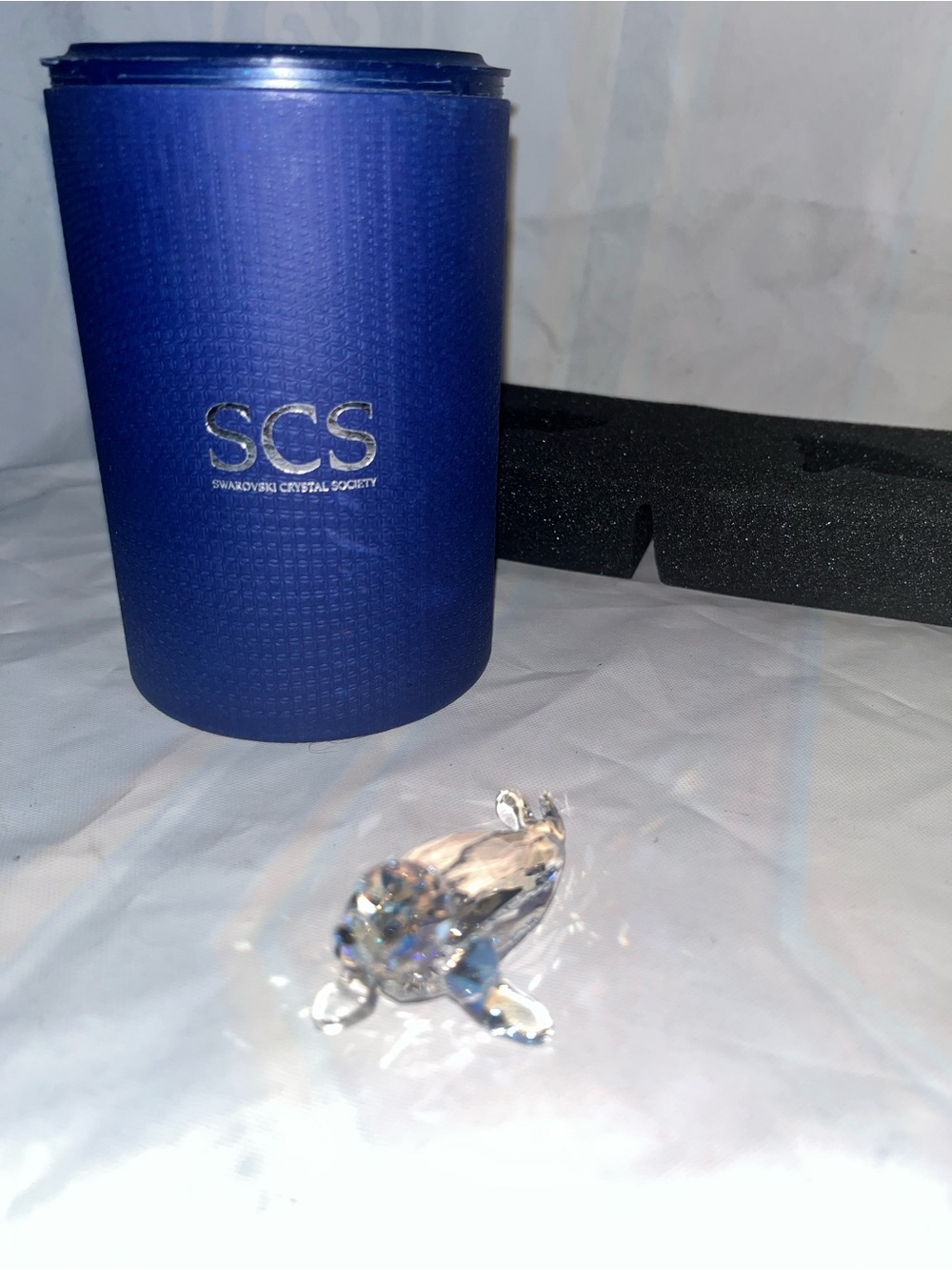 Swarovski Crystal seal Figurine - Clear